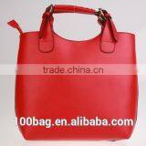 whoesale korea style Fashion shopping ladies bag PU leather tote bag factory in guangzhou                        
                                                                                Supplier's Choice