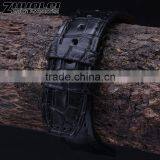 Hot Fashion Factory Price Custom Logo Accepted Customized Genuine Crocodile Leather Watch Strap 20mm 22mm thumbnail-3