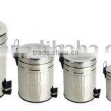 Stainless Steel Trash Can Garbage Bin Dust Bin Waste Bin Ash Bin Epoxy Garbage Can