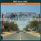 Advertising Outdoor Steel Structure Single Sided Billboard thumbnail-2