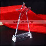 2015 Wholesale Clear Star Crystal Trophy
