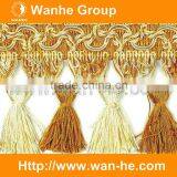 Ployester Gold Fringe