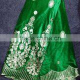 Fashion Pink Sequins Women Raw Silk Velvet Burnout Silk Velvet Fabric thumbnail-5