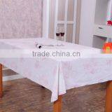 Rosette Satin Table Cloth/ Waterproof Tablecloth/rose Sequin Tablecloth thumbnail-3