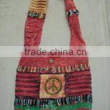 Patchwork Fashion Bags Peace Sign New-01 thumbnail-1