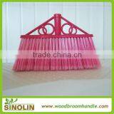 SINOLIN New Design Good Plastic Soft Fiber Broom Sweeper thumbnail-3