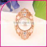 Natural Rainbow Moon Stone Gemstone Ring, Handmade Jewelry thumbnail-1