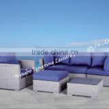 2016 European luxury style rattan garden furniture sofa set