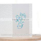 Elegant Colorful Embossed Wedding Invitation With Belly Band