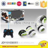 New Products 2016 RC Car 3 Rounds Stunt Car 360 Degrees Spins Around Double Side Roll