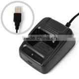 DC5V-500mA Desktop Li-ion USB Battery Charger For BaoFeng BF- 888S Walkie Talkie thumbnail-5