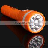 9 Bulbs Glare Stun Flashlight LED-8454