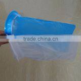 1500ML White Color LDPE Plastic Vomit Bag Without Printing Top PVC Rigid Rings thumbnail-5