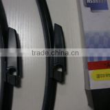soft and flat rubber wiper for cars