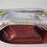 FDA Qyuality Aluminum Foil Material Stand Up Pouch With Zipper and Hanger Hole thumbnail-2