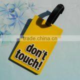 Name Tag Custom 3d Coloring Soft Pvc Luggage Tag thumbnail-2