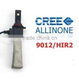 9012/HIR2 Plug & Play 40W 5000LM LED Headlight Kit Car Driving Fog Lamp Bulbs 6000K White Automotive DRL Car Light Source thumbnail-3