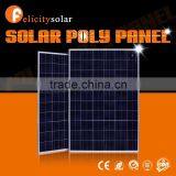 2016 Guangzhou Felicity Commercial Use 250 Watt Poly Solar Panel