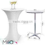 High Bar Cocktail Table Cloth for Wedding