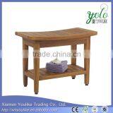 Natural Bamboo Shoe Rack Bamboo Bench thumbnail-1
