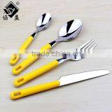 Hot-sale!Heavy Weight Hand Polish Stainless Steel Plastic Cutlery thumbnail-6