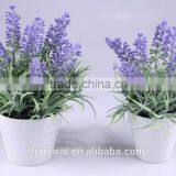 Artificial Flower Plastic Lavender Wreath thumbnail-5