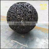 Cast Copper Hollow Ball Sculpture City Campus Square Sculpture Garden thumbnail-5