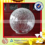 Globe glittering glass lamp shade replacements