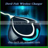 Devil Fish Qi Fast Wireless Charger Charging Pad For IPhone 5S 6S Plus