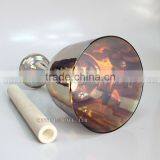 Light Titanium Quartz Crystal Singing Grail With Handle or Stand thumbnail-3