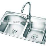304 Stainless Steel Undermount Kitchen Sink Basin thumbnail-1