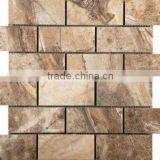 Ceramic Mosaics Rustic Tile, Glazed Brick Mosaic, Modern House Mosaic Design(PMSG238)