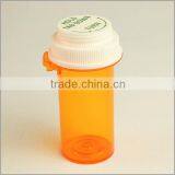 Plastic Child Resistant Hold Tab Down and Turn Vials From China Factory thumbnail-2
