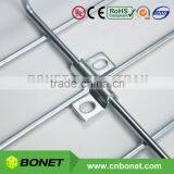 Wire Mesh Cable Tray Cross Clip for Wall, Machine and Floor Mounting thumbnail-2
