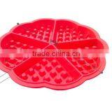 4 Cavity Waffles Cake Chocolate Silicone Mold Baking Mould Pan Bubble Waffle thumbnail-4