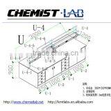 All Steel Dental Bench With Reagent Shelf & Epoxy Resin Top in Hospital Laboratory thumbnail-2