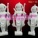 White Marble Ramdarbr Statue