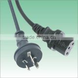 SAA approval 3pin power plug with c13 computer connector JL-5/JL-38C