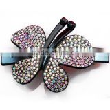 Fashion hair jewelry girls wedding accessories Luxury crystal ponytail barrette clip