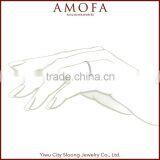 High Quality Valentine'S Day Cheap OEM Engraved Diamond Engagement Ring thumbnail-2