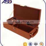 Customized Logot Printing Single Bottle pu Wine Box thumbnail-2