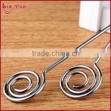 BT0210 Stainless Steel Honey Spoon Honey Server Stainless Steel Mini Whisk Mini Egg Beater thumbnail-3