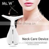 Ms.W Best Sale Home Use Electric Vibrating Neck Wrinkle Remover