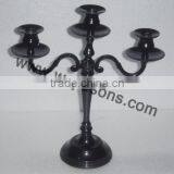 Jet Black Candelabra For Party Used And Weddings Decorations thumbnail-4