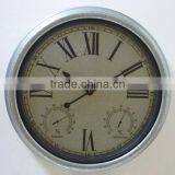 15 Inch 3 In 1 Farm Metal Clock Outdoor Clock thumbnail-4