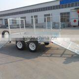 9'x5' Hydraulic Galvanized Tandem Tipper Box Trailer thumbnail-2