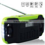 Hight Quality Low Price Crank Hand Solar Powered Radio AM/FM thumbnail-5