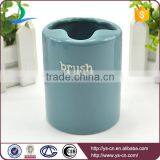 Wholesale 5pcs Blue Ceramic Bathroom Toilet Sets thumbnail-3