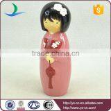 Japanese Stylish Toy Lassock Decoration, Red Beautiful Girl thumbnail-3