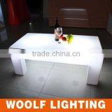 Rechargeable Battery Powered Colorful LED Light Up Tea Table thumbnail-6